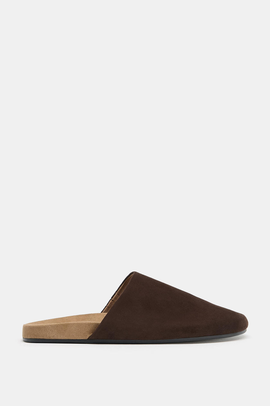 FLAT LEATHER MULES