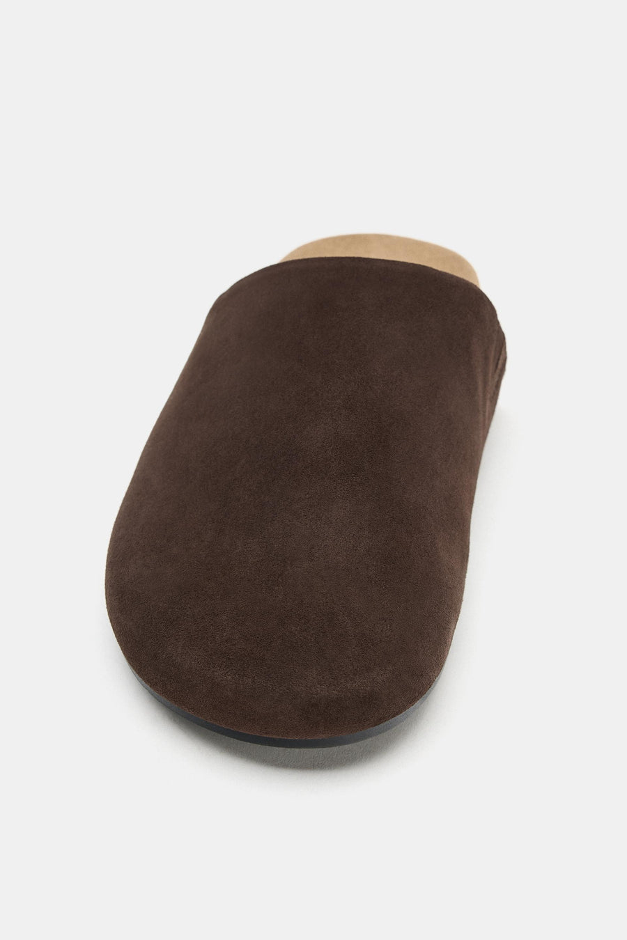 FLAT LEATHER MULES